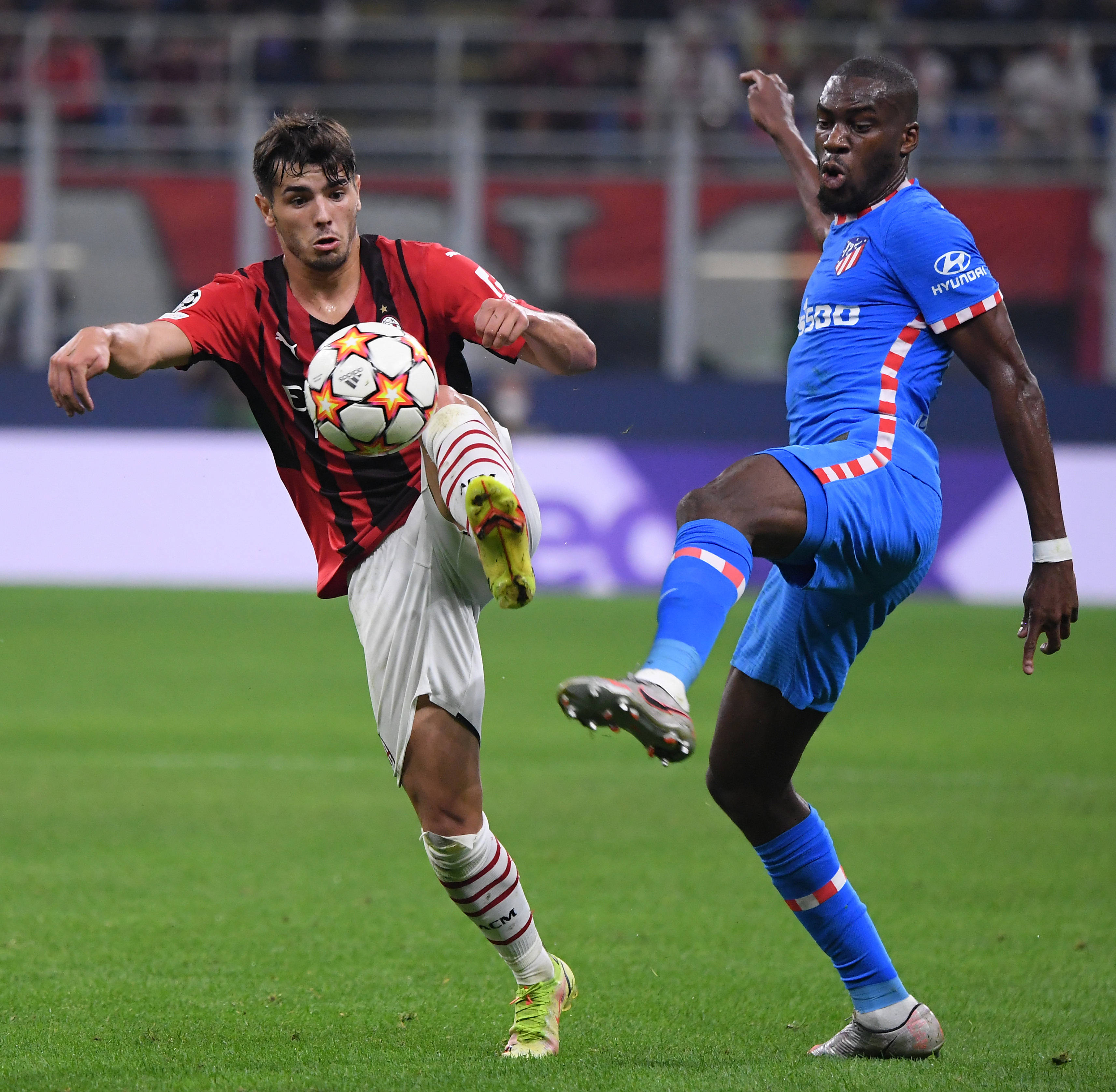 足球欧冠马德里竞技胜ac米兰