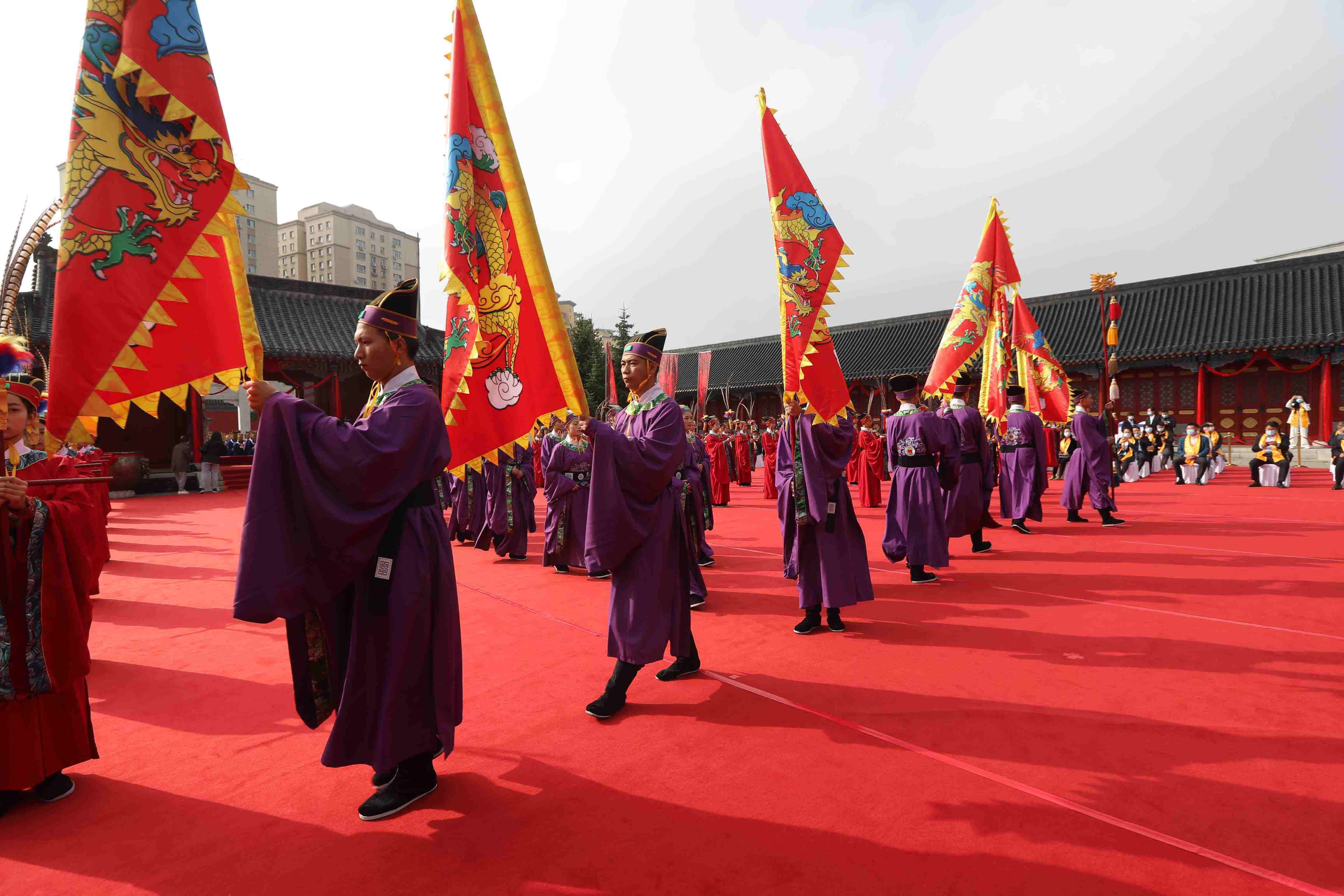 长春文庙举行纪念孔子诞辰2572周年典礼