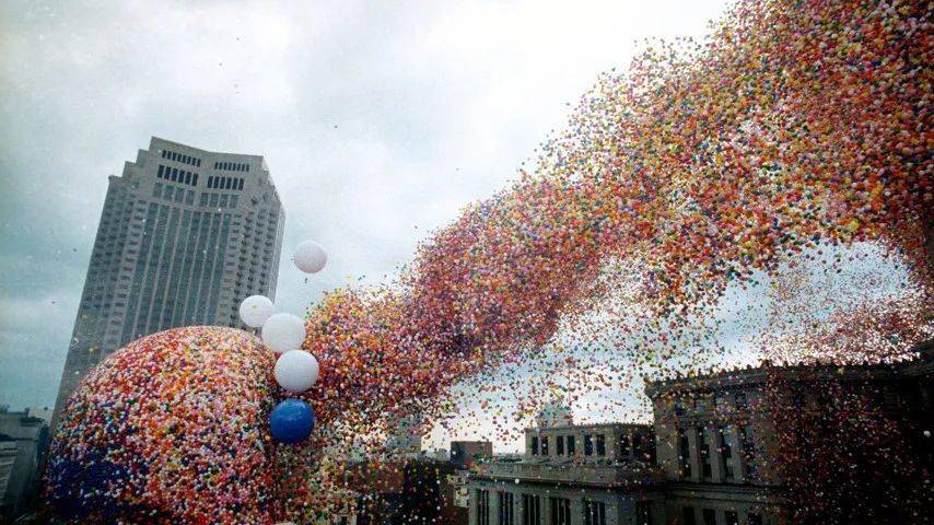 1986年克利夫兰放飞气球   the atlantic