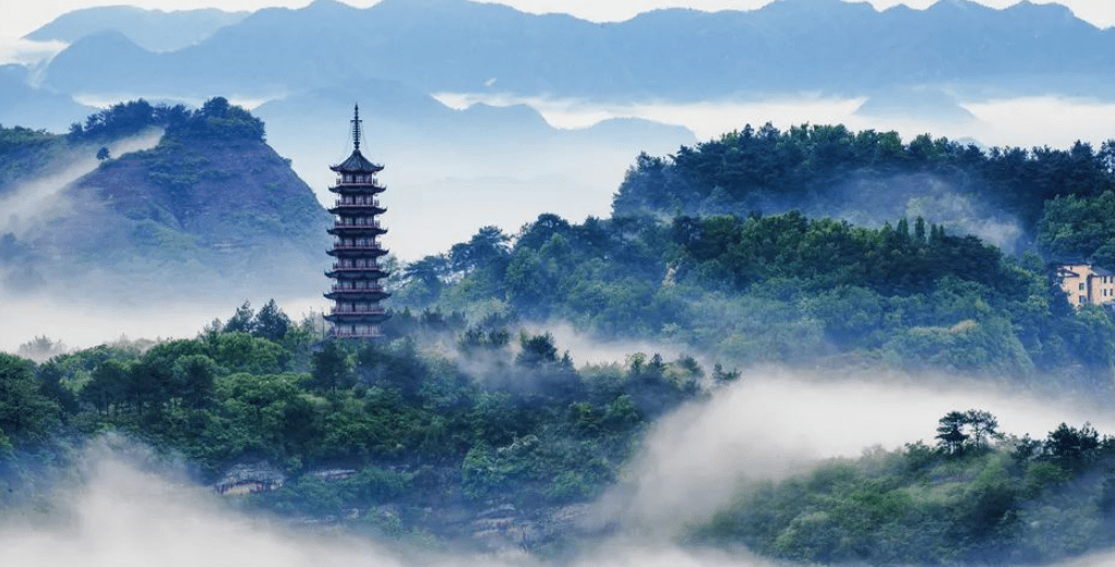 金华的著名景点图片