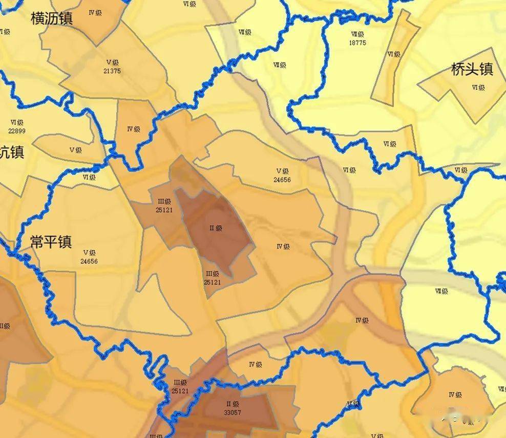 房價明確了東莞官方發佈各鎮街房價地圖