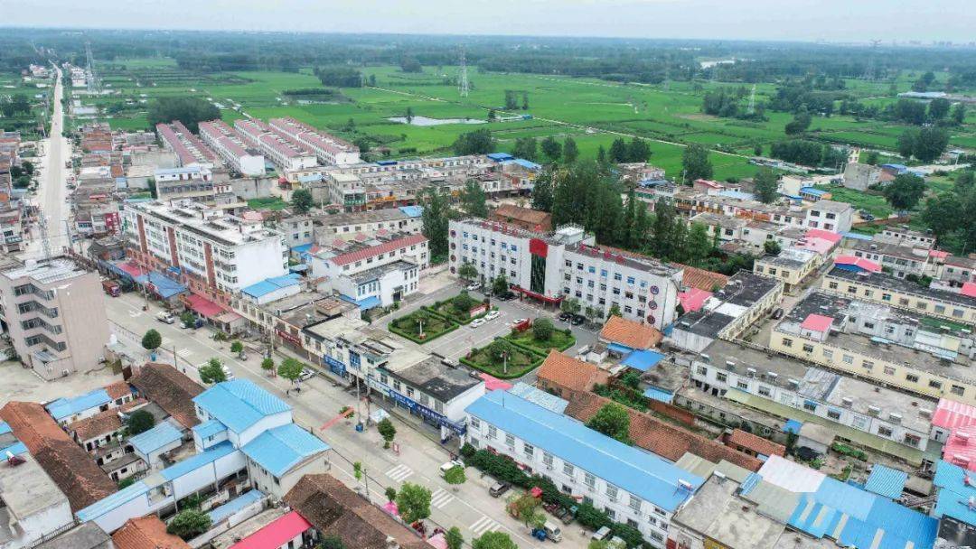 魅力潢川乡镇行稻香田畔潢河长产业振兴数魏岗