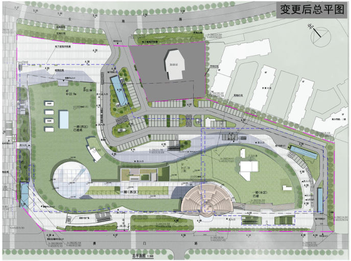 方案变更海信广场扩建工程最新方案公示看看效果图