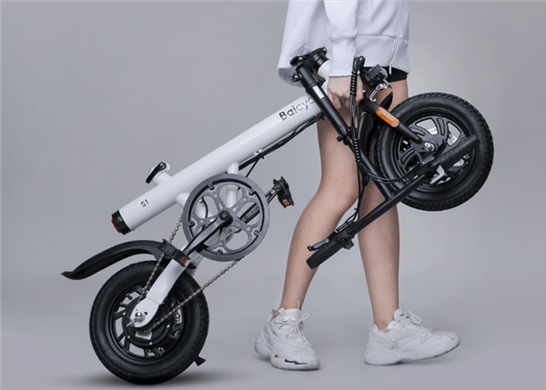 小米有品众筹12寸可折叠电动车:仅999元一车三用