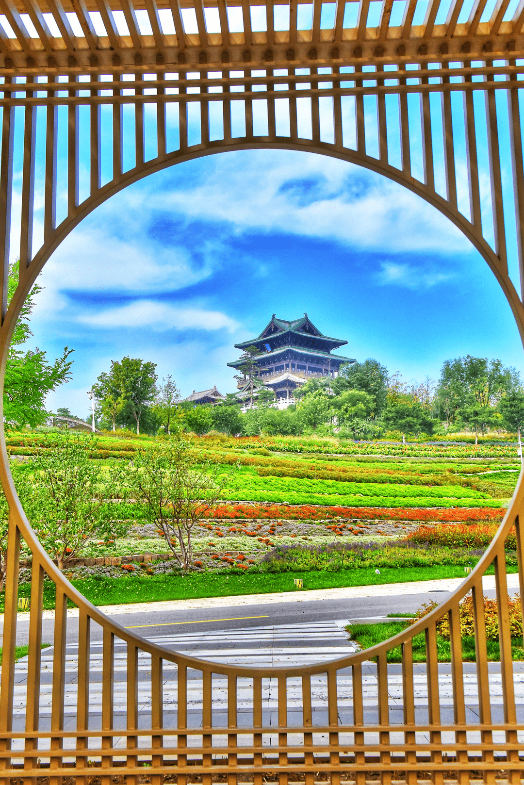 北京世园公园惊艳好个秋~_延庆