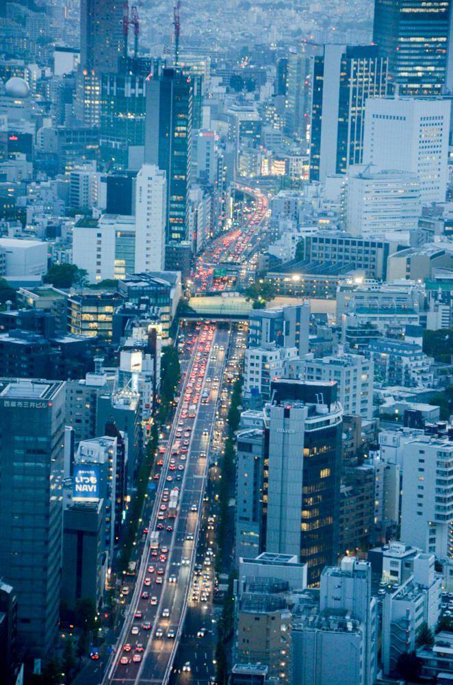 东京的夜色有多美 来这栋楼就知道了 夜景