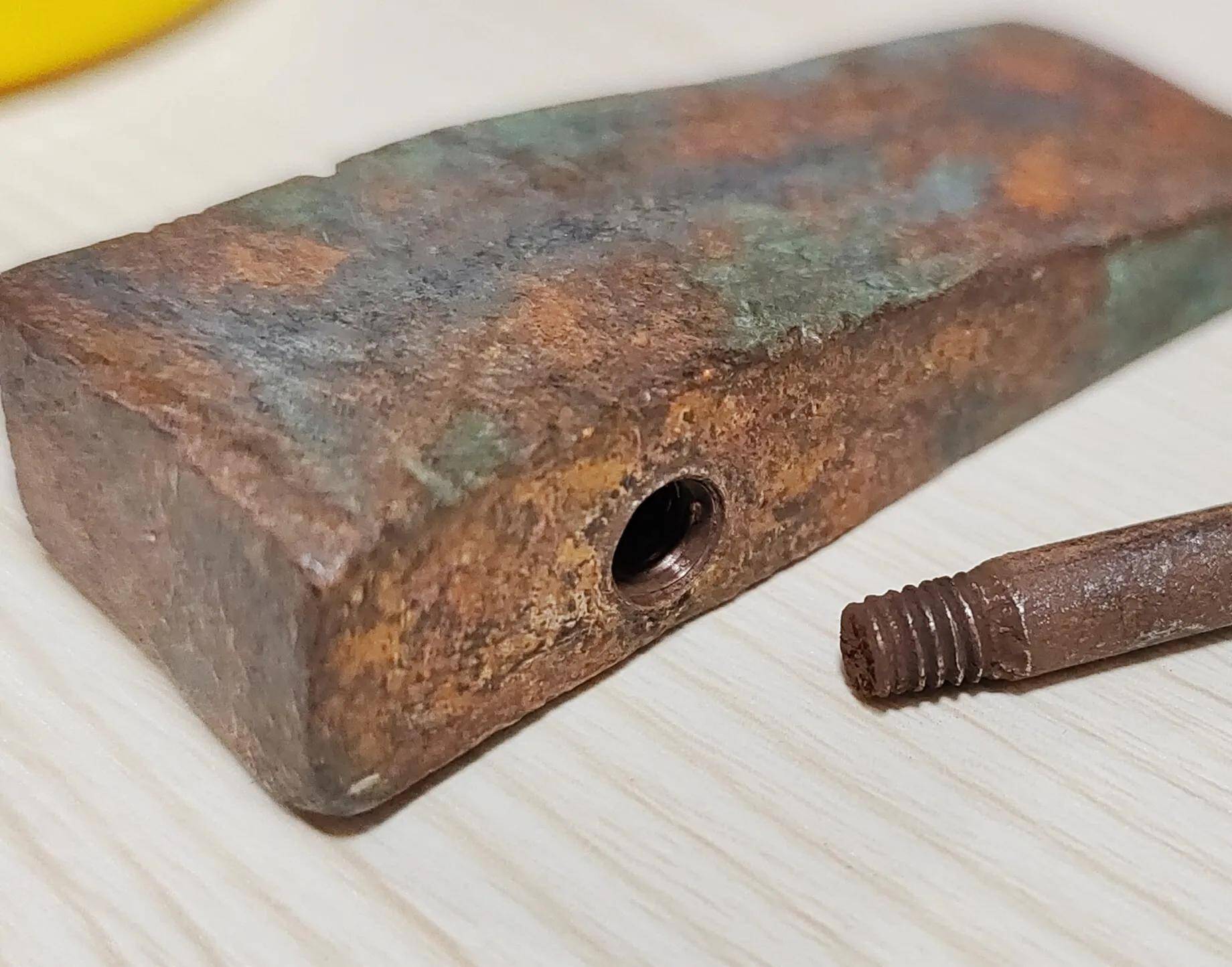 电子爱好者都不一定用过民国早期电子管收音机维修工具火烙铁