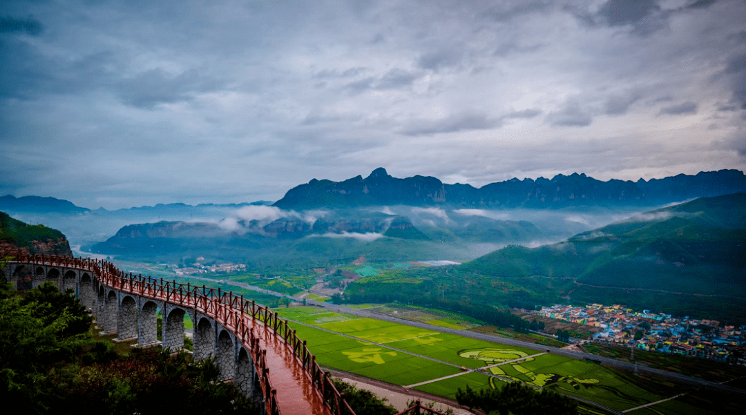 涉县太行红河谷图片