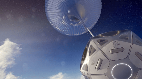 美国一公司推出热气球太空之旅 花50000美元可畅游平流层