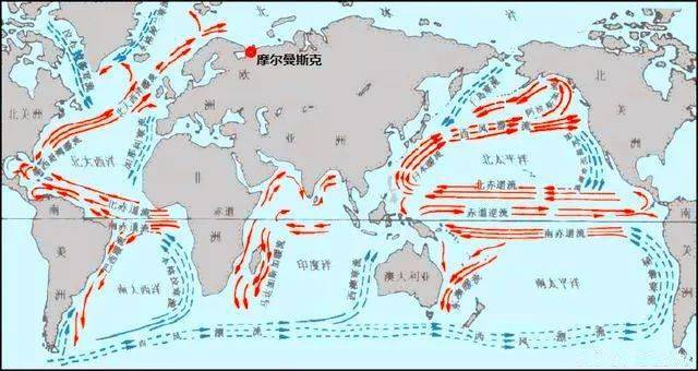 俄罗斯北方唯一的终年不冻港摩尔曼斯克