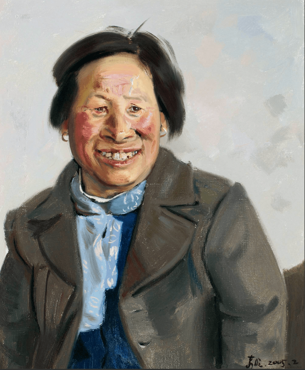 中国油画院院长杨飞云近距离读忻东旺油画