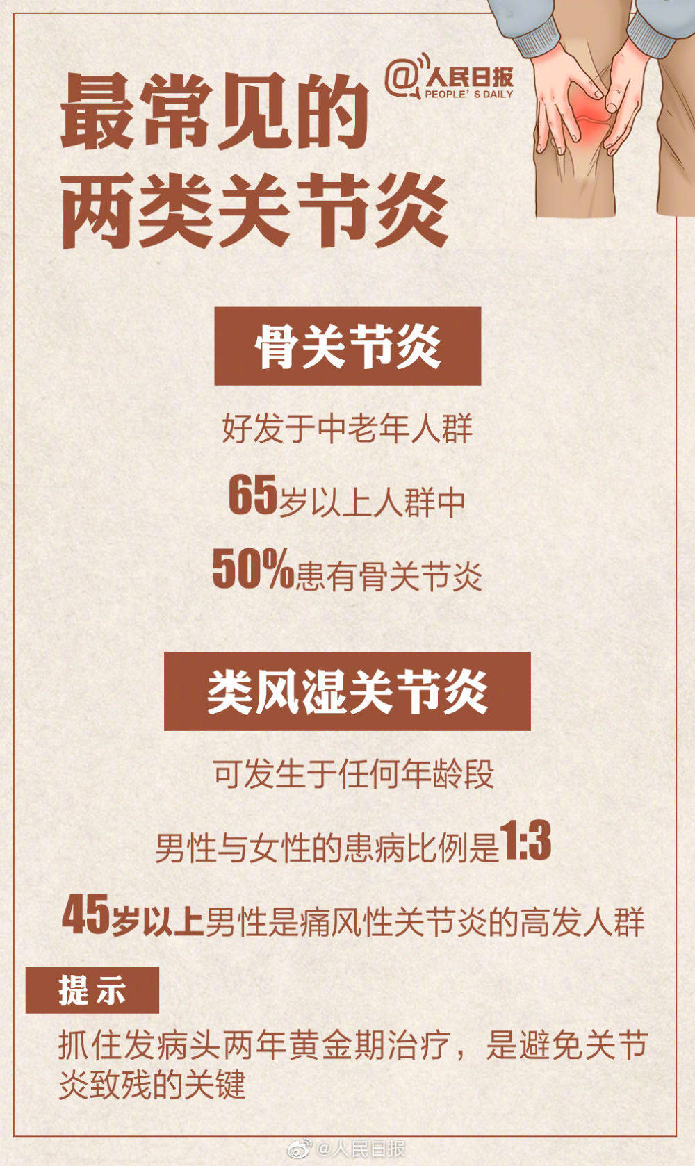 慢性病|不穿秋褲會得關節炎嗎？關于關節保護，這些你得知道