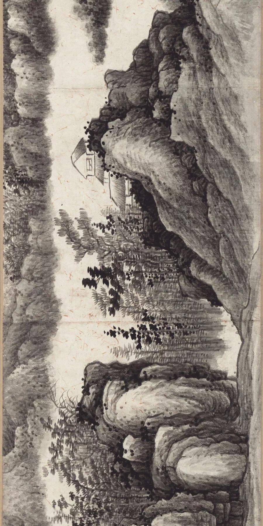 龚贤《千岩万壑图卷》,太精彩