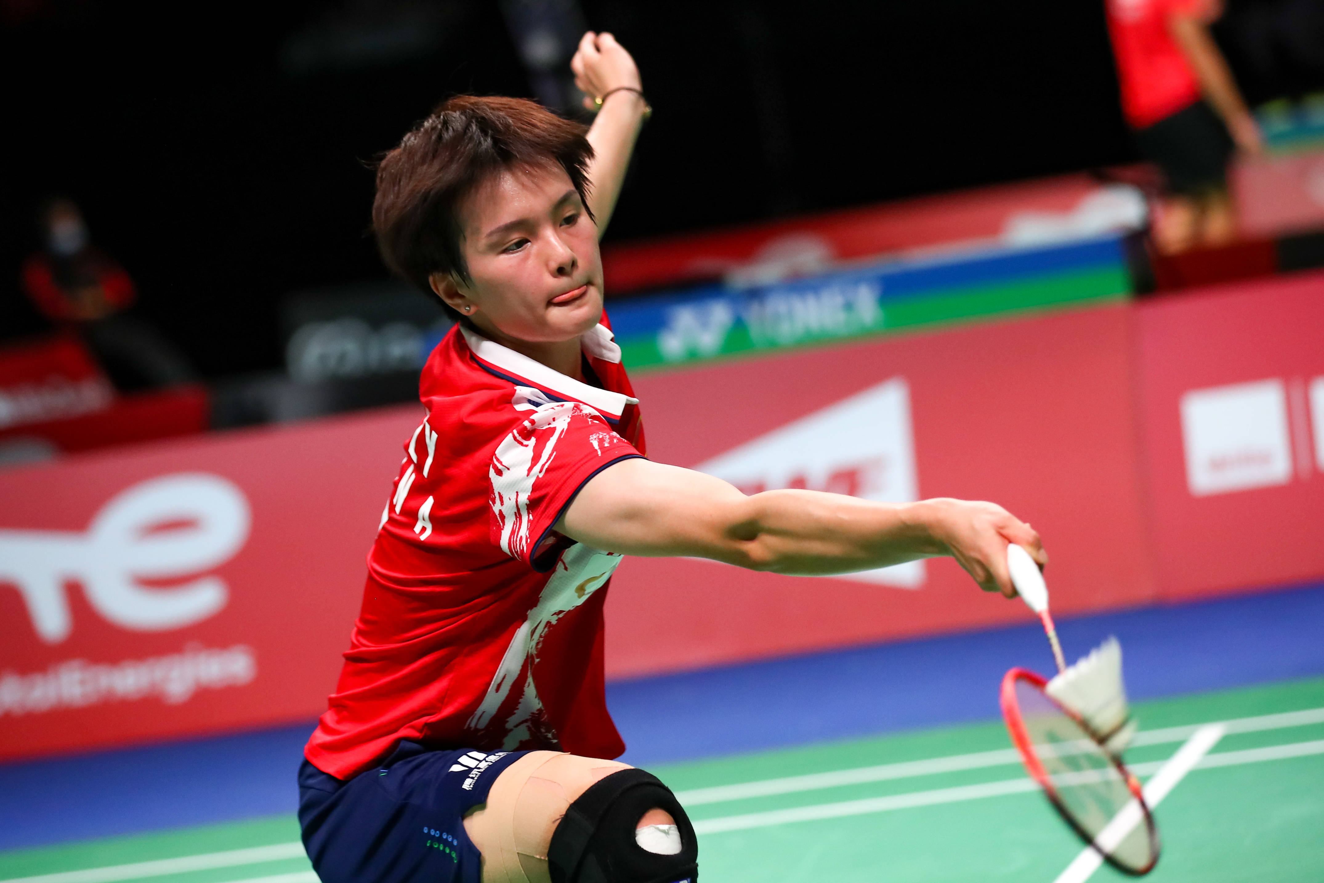 羽毛球——尤伯杯小组赛:中国队胜丹麦队