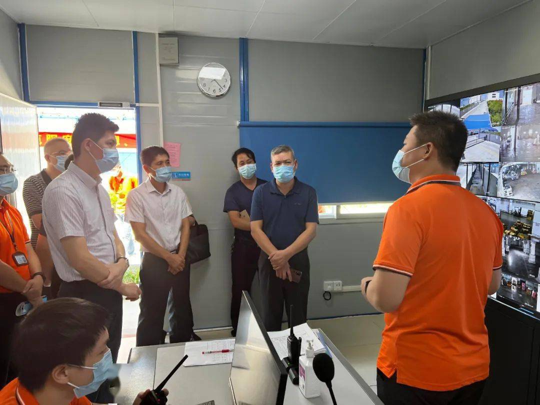 副区长邱伟博率队赴东莞,江门学习进口冷链食品集中监