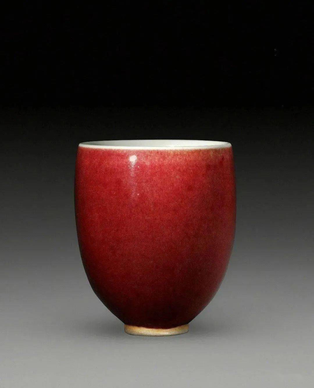 中国　宣窯　紅釉　瓢形　壷　時代箱付　V　R4246 中国 宣窯 紅釉 瓢形 壷 時代箱付 V R4246