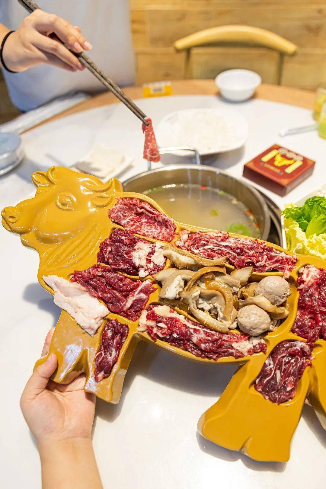 福田￥188元购牛顺顺牛肉火锅全牛宴火锅套餐