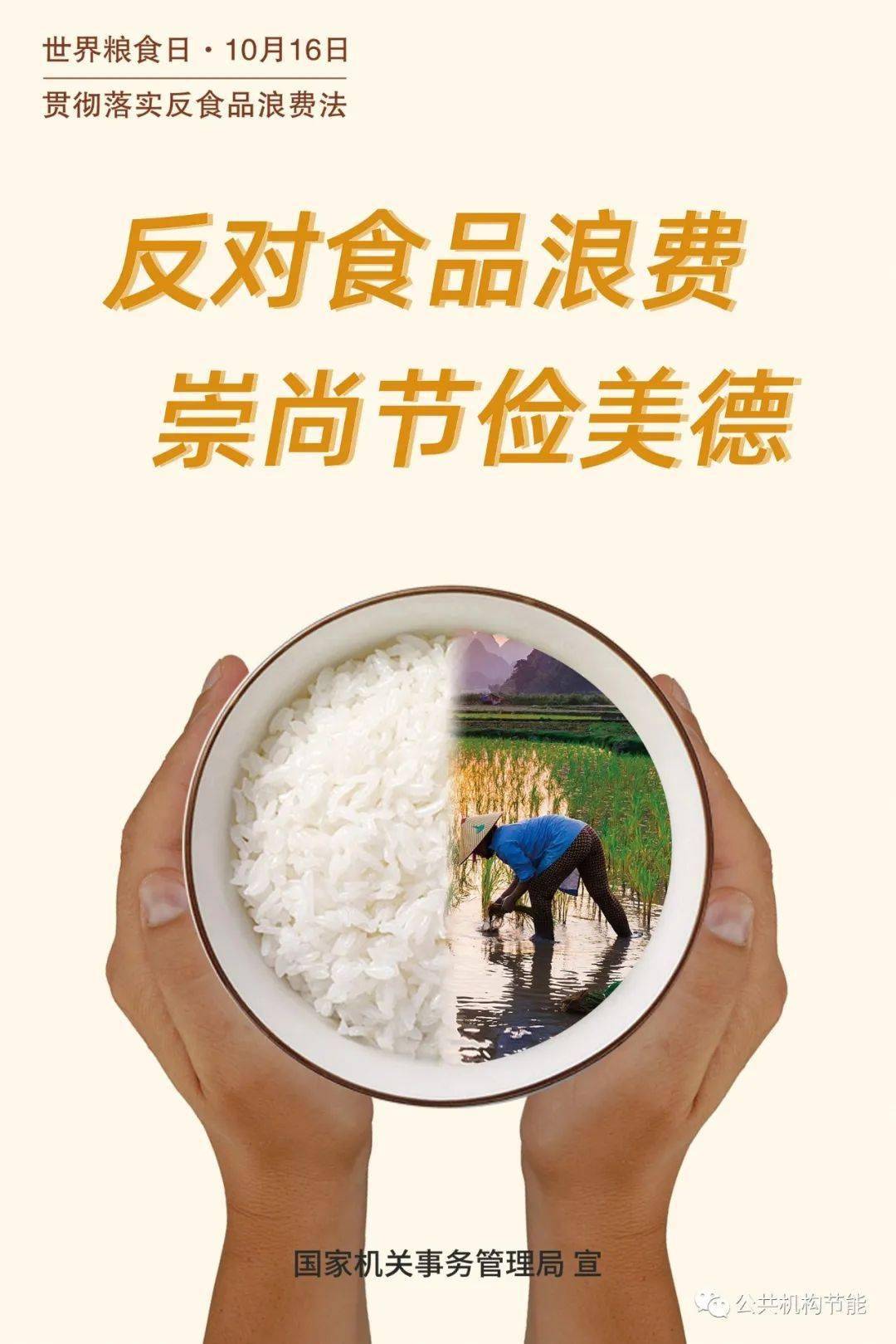 食品发布 | 公共机构反食品浪费宣传海报