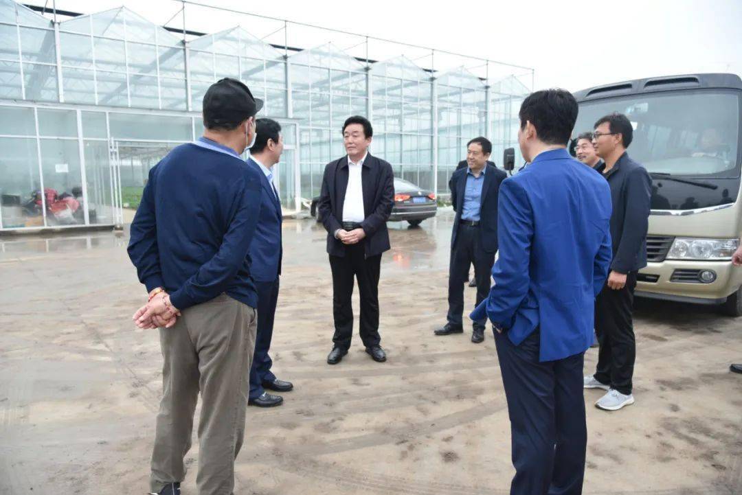 省农业发展信贷担保有限责任公司到长山镇调研