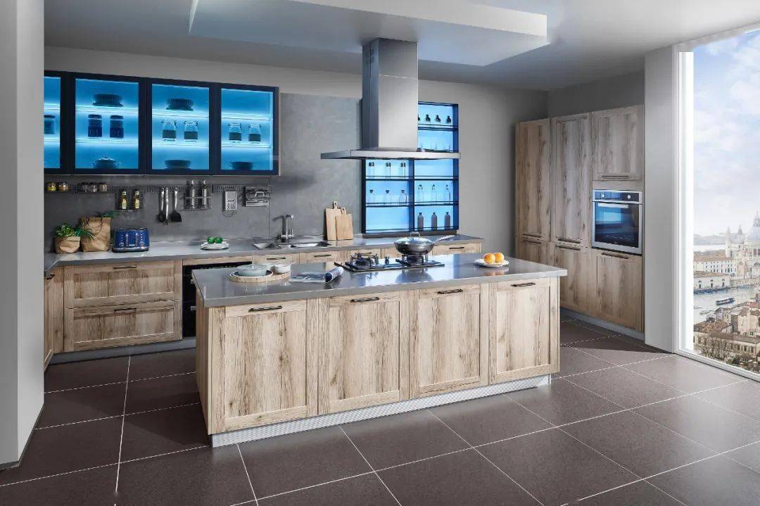 厨房布局设计案例,个性独特的高级感!