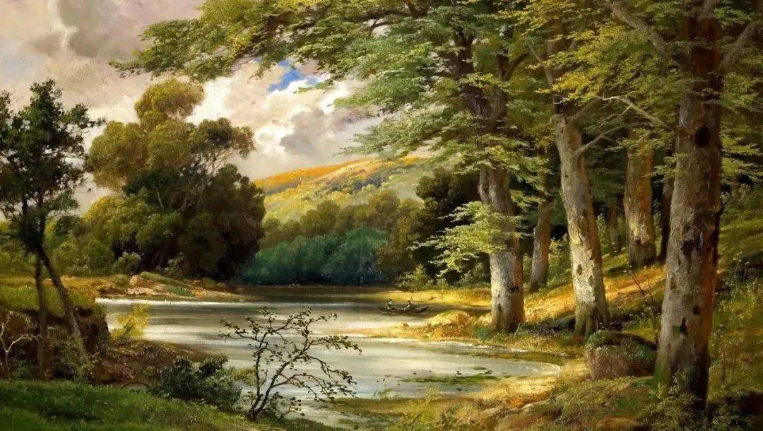 令人陶醉的色彩~奥地利画家阿洛伊斯·阿内格风景油画欣赏