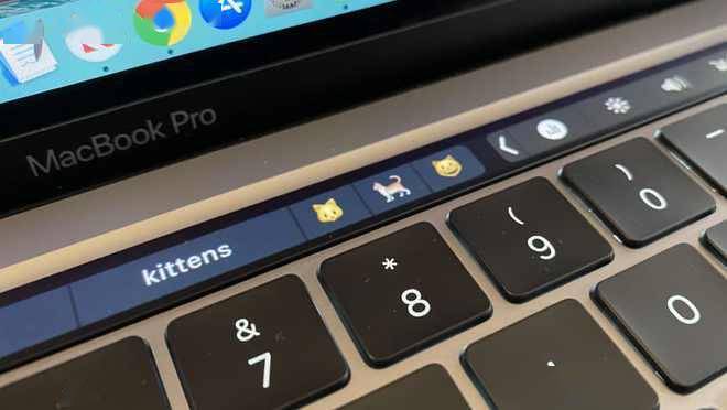图示:苹果macbook笔记本电脑上的触控栏饱受用户诟病苹果公司已经开始
