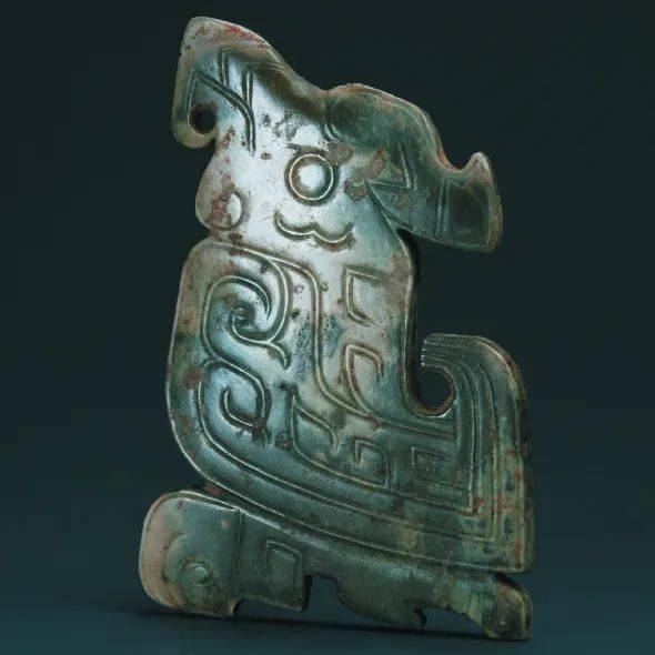 商 玉鸟 上海博物馆藏