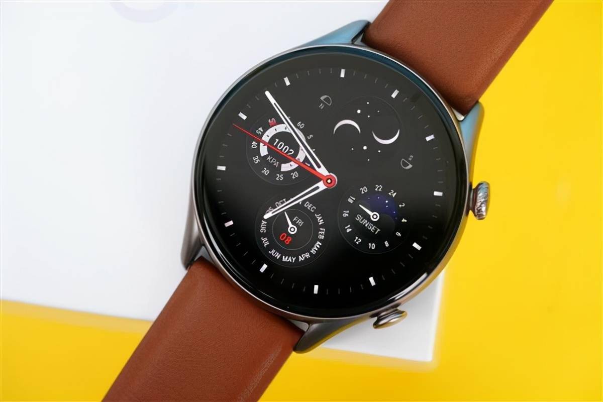 amazfit跃我gtr 3 pro:150余款表盘 aod,把个性玩到极致