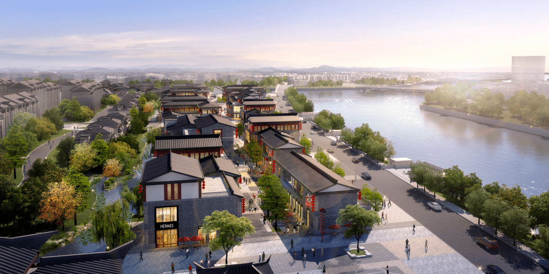 河畔结庐上河郡 繁华芯水意生活