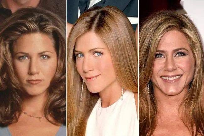 老友记瑞秋上封面太性感了从25岁到52岁她怎么还是一样的脸