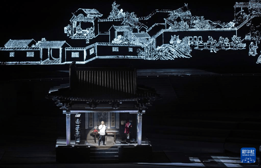 大型山水实景演出《china》亮相瓷都景德镇