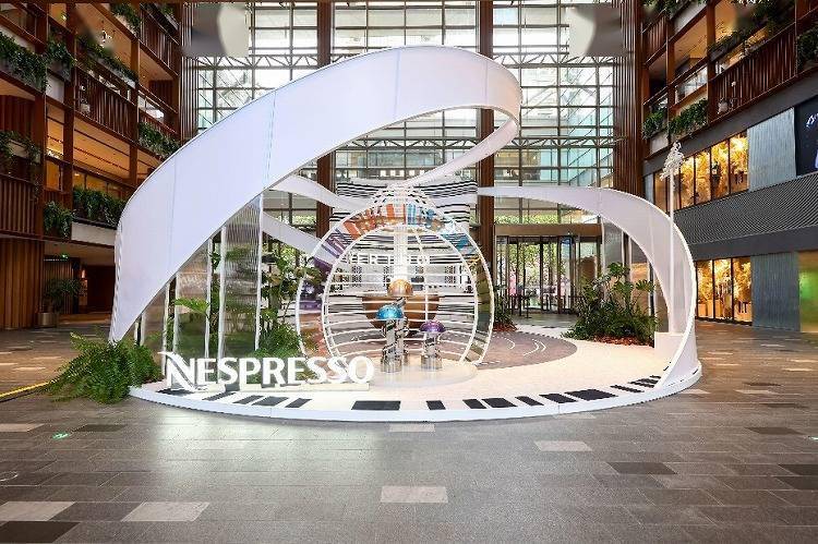 系列|Nespresso打造离心力咖啡驿站，进一步助推品牌于2022年底实现全面碳中和