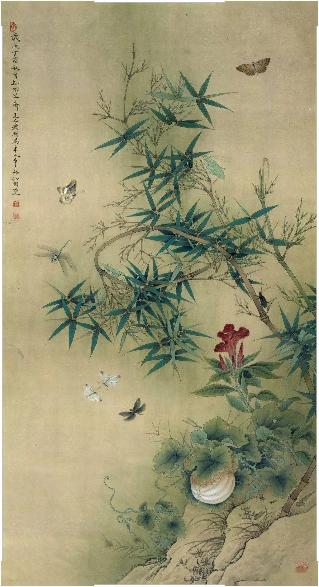 著名工笔花鸟画家李晓明百幅作品精选
