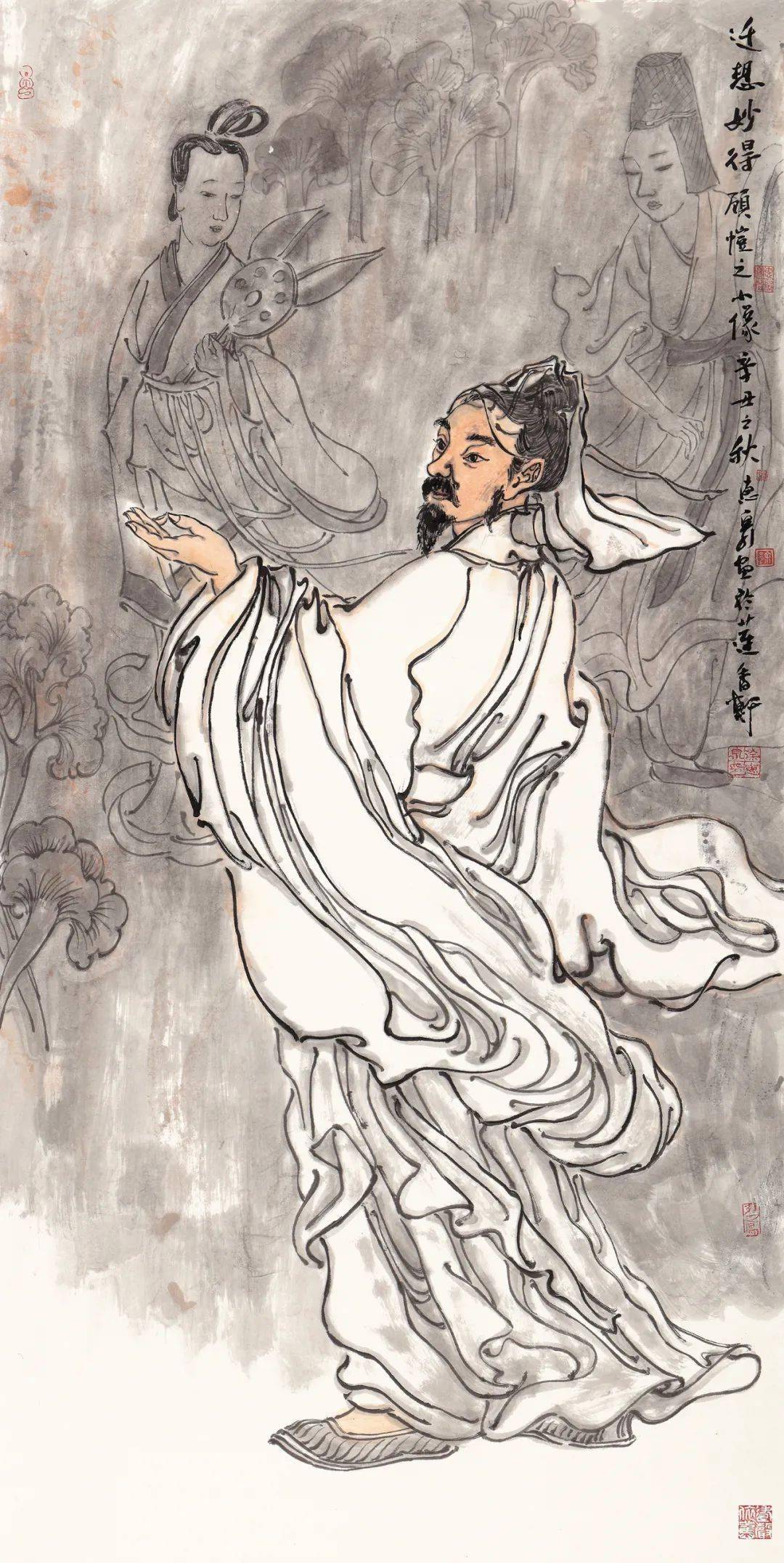 展讯迁想妙得2021顾恺之艺术精神中国画邀请展