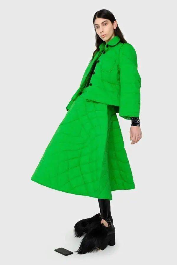 布面 2021/22/23秋冬羽绒服装设计趋势!设计指导丨2022 春夏女装流行面料