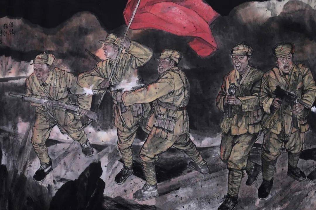 吉林日报吉林省书画院沃土英魂致敬英雄主题创作活动收官