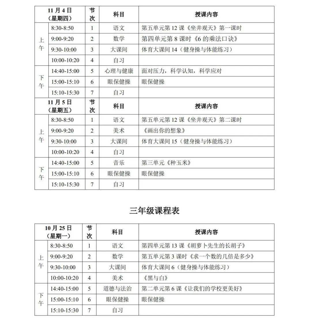 疫情|宁夏“空中课堂”第一阶段课程表发布！