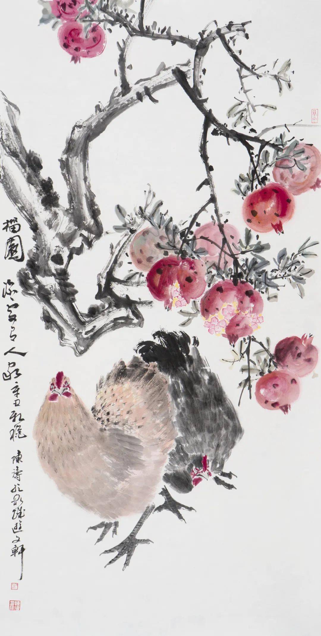 草木敷榮——當代花鳥畫名家邀請展在關山月美術館開幕