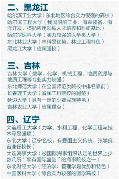 人民日報推薦各省優秀大學值得報考並非985211才是好大學