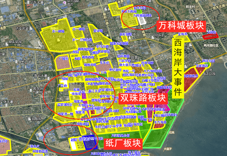 激烈的楼市品质大战灵山卫街道和开发区核心区成交量60多万平方米