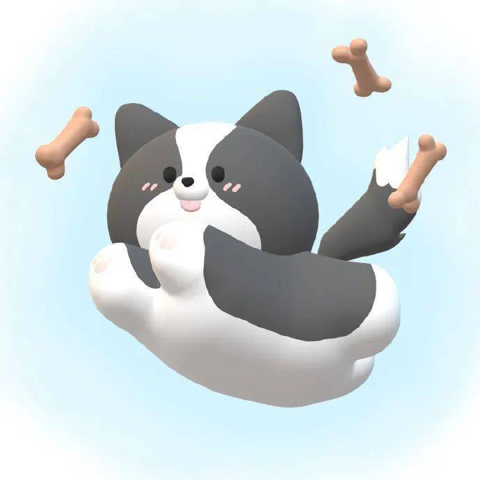 超萌治愈小动物3d头像_宫崎骏