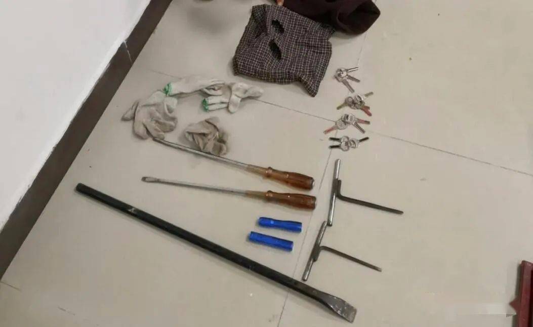 刘某(男,57岁)经密谋后分工合作,利用铁撬,螺丝刀等工具,以暴力开锁等