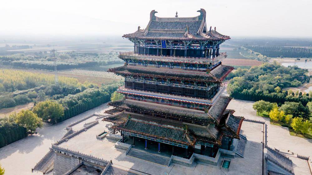 鹳雀楼黄河流域上一颗璀璨的明珠