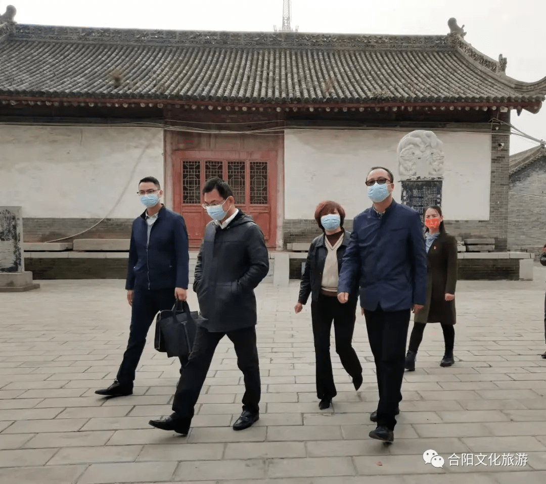 合阳县副县长井赵斌调研合阳县博物馆工作