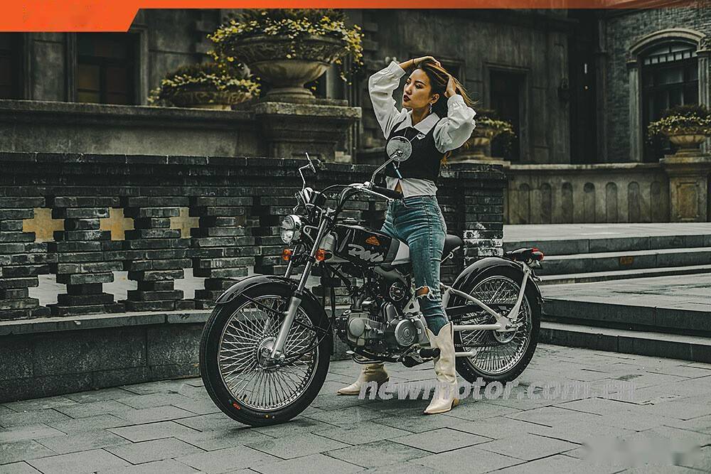 国美造摩托车?还是极简主义的bobber复古风