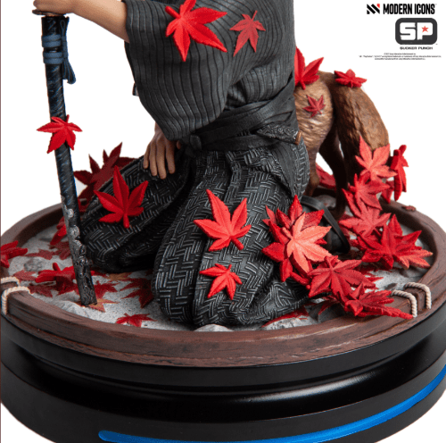 枫叶《对马岛》境井仁雕像开启预约 枫叶狐狸的静态美感