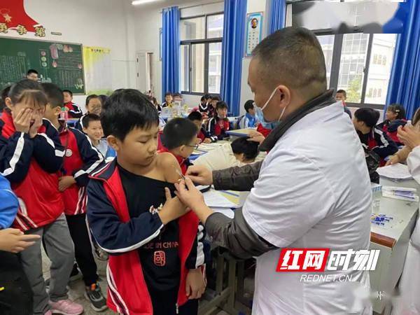 接种|永州市教育系统有序推进3-11周岁人群新冠疫苗接种工作