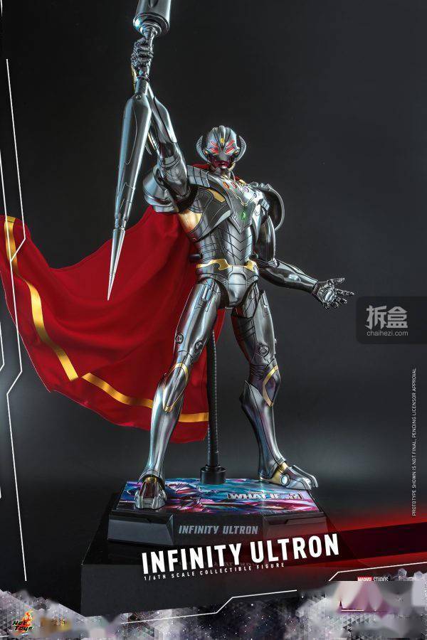 剧集|HOTTOYS TMS063D44 动画剧集 假如 无限奥创幻视 1/6可动人偶