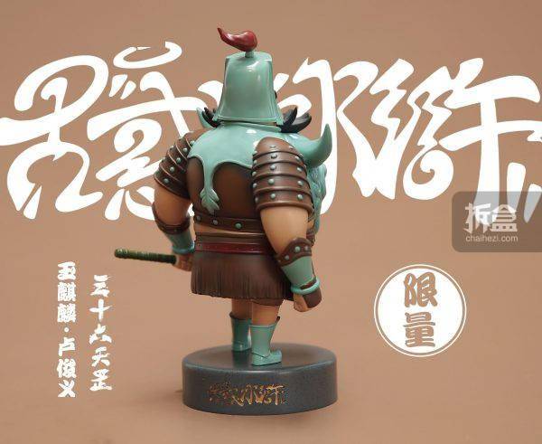 模型GT工作室 引力模型 古惑水浒 三十六天罡 玉麒麟卢俊义雕像