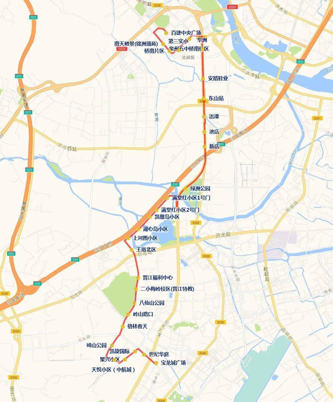 晋江轻轨线路图图片